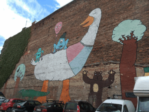 Mural "Wielka Gęś"