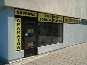 Naprawa aparatów fotograficznych